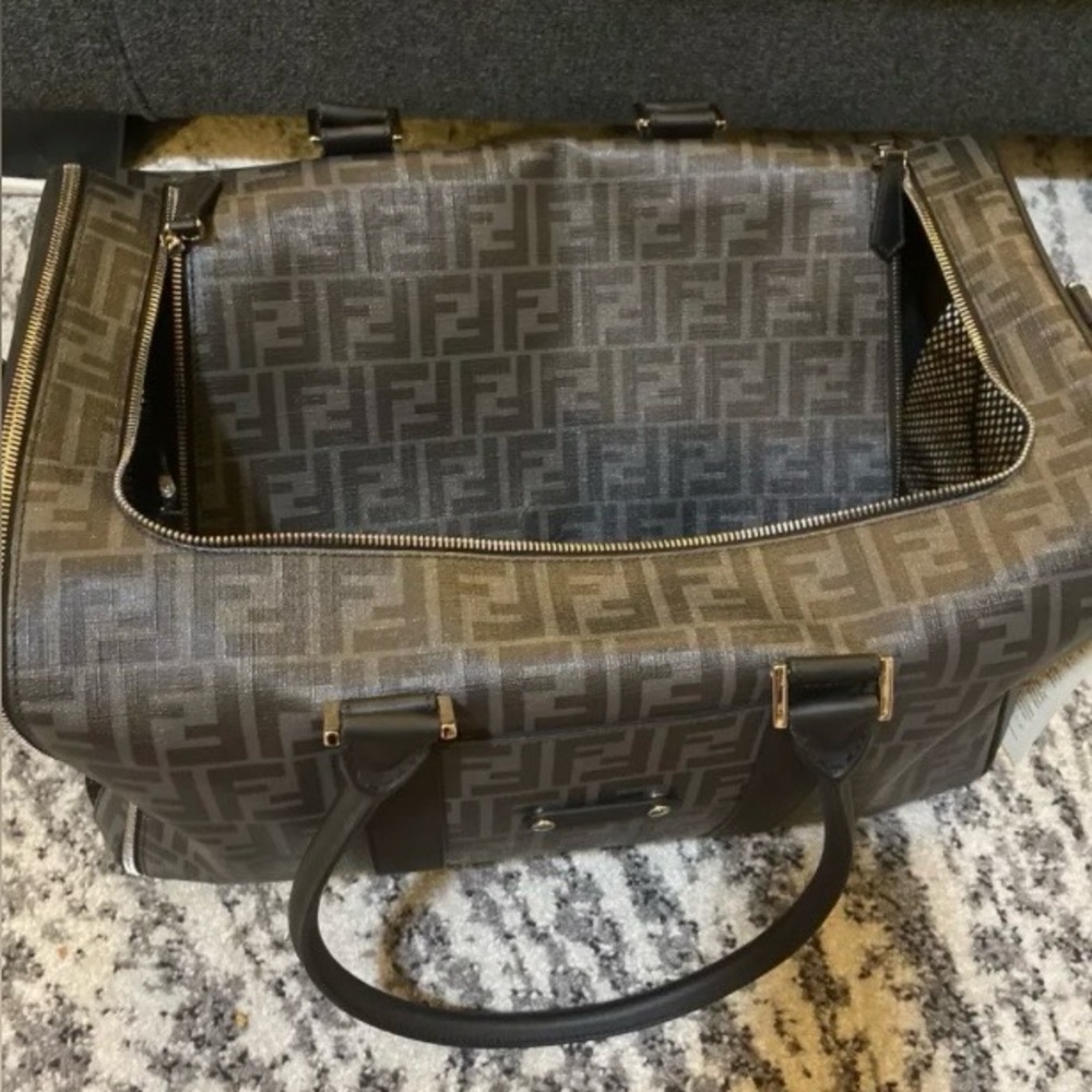 Fendi FF Logo Pet Carrier Bag original price $2650 - Picture 3 of 9